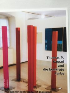 Katalog Thomas P. Kausel und die konkrete Farbe