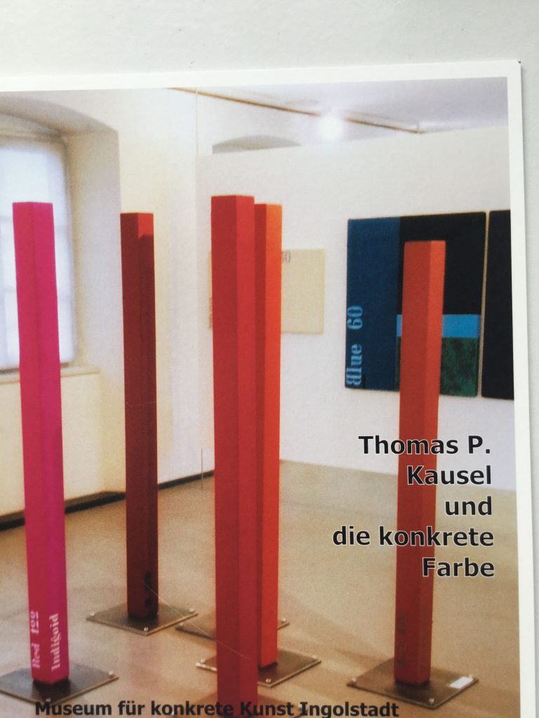 Katalog Thomas P. Kausel und die konkrete Farbe