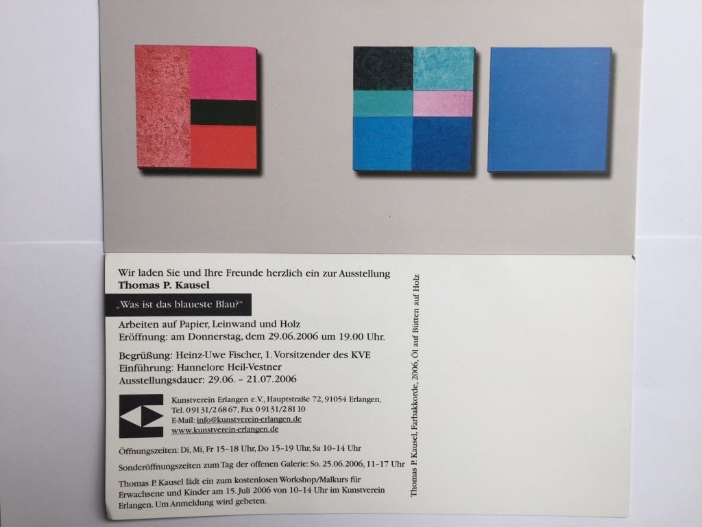 Malerei mit reiner Farbe