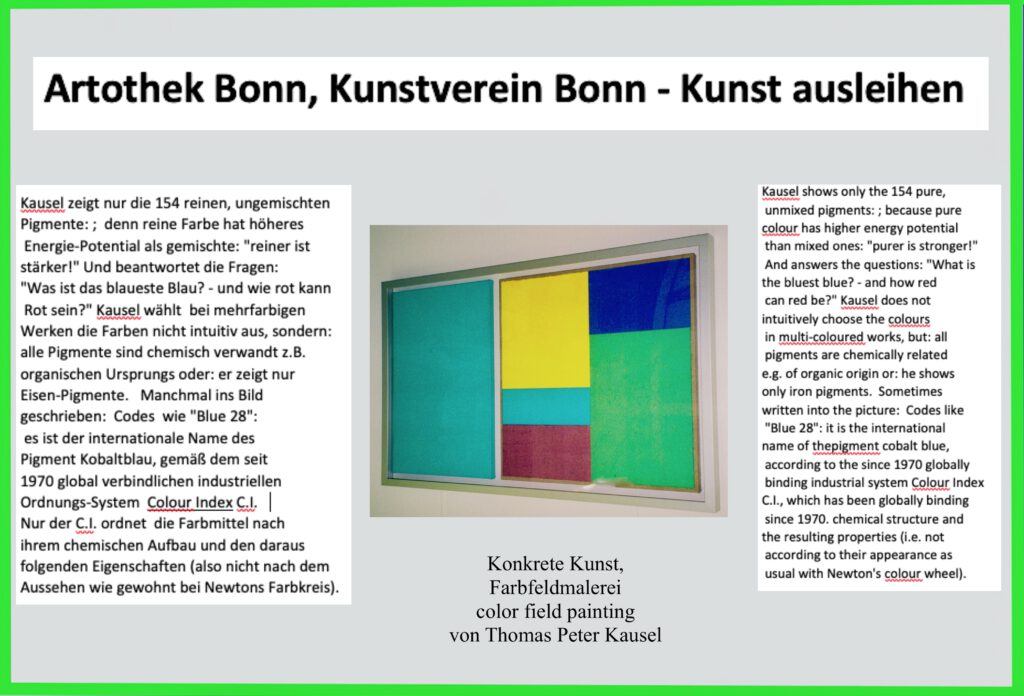 Kunstverein Bonn, Artothek Bonn