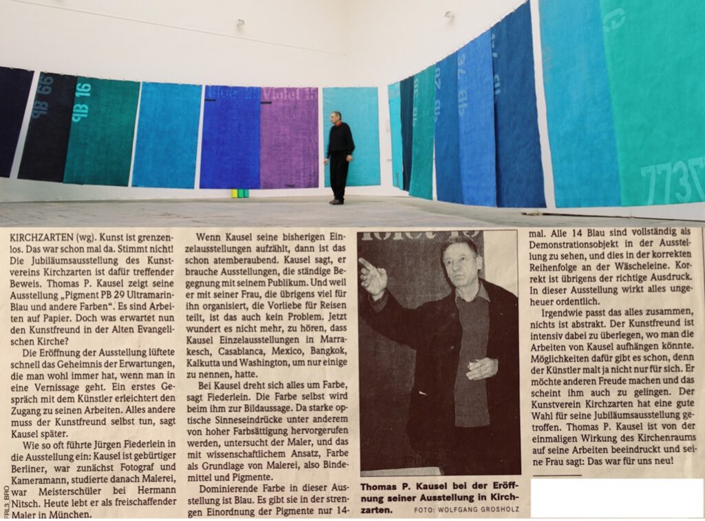 Kunstverein, Einzelausstellung Malerei