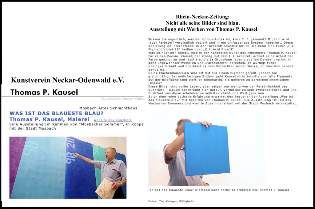 konkrete kunst in Kunstverein Neckar-Odenwald