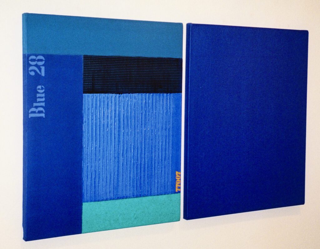 Zweiteiliges Werk Blue 28