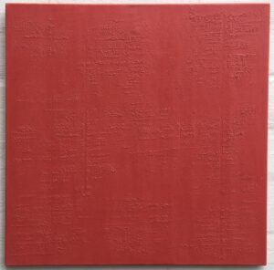 painting red 149, Öl on Canvas