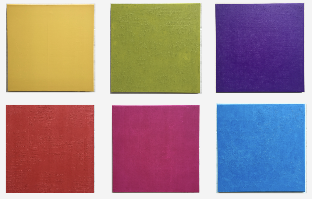 konkrete kunst, Yellow 74, Yellow 154, Violet 23