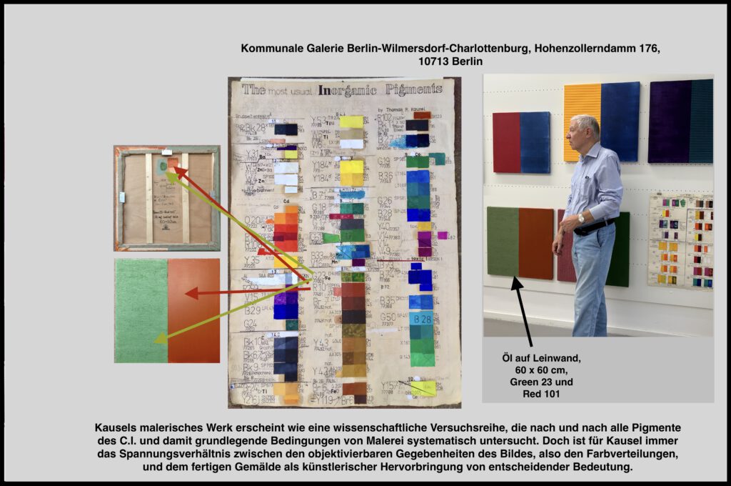 Kommunale GalerieInspiration durch Josef Albers. Konkrete Kunst.